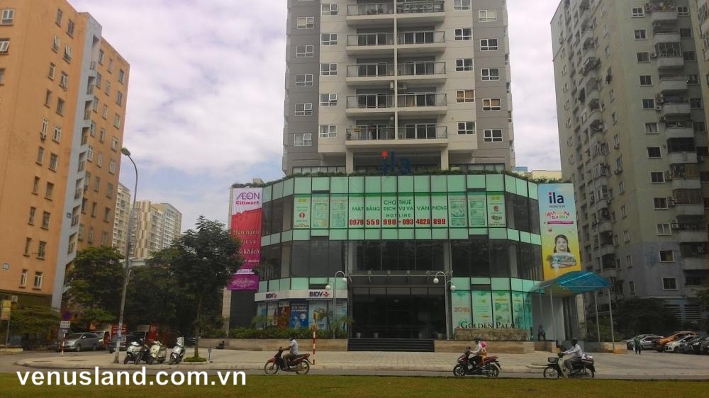 Cho thuê căn hộ 3 phòng ngủ chung cư Golden Palace Lê Văn Lương